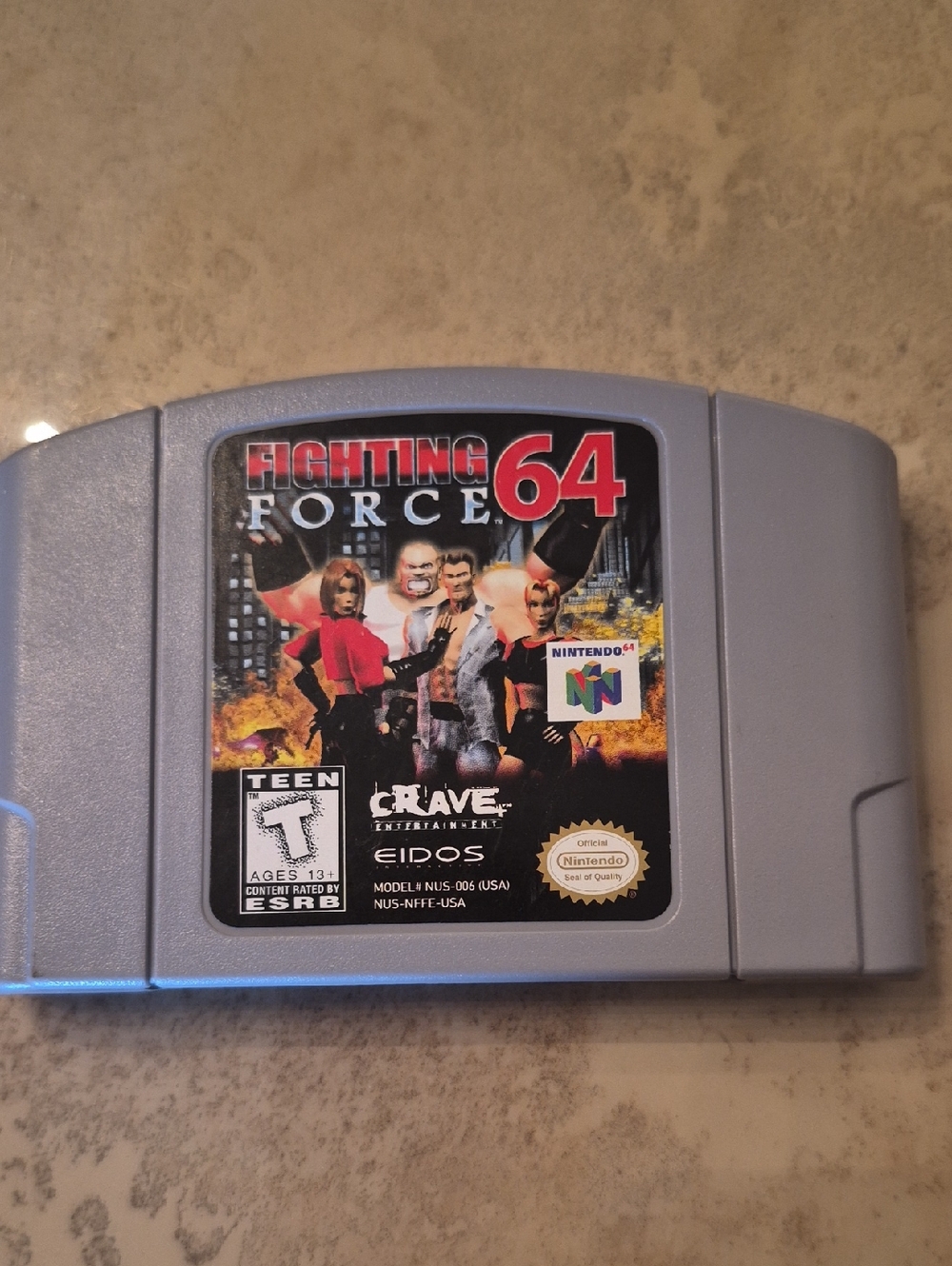 Nintendo 64 Video Game Cartridge